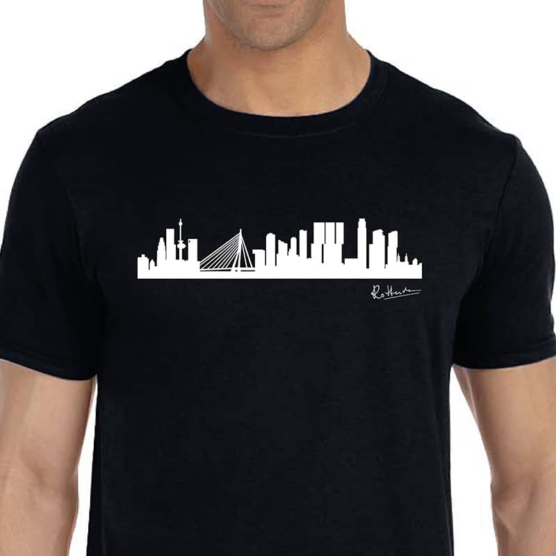 temperen Maestro Bedreven Rotterdam Shirt Skyline ♀/♂︎ - Print & Stitch